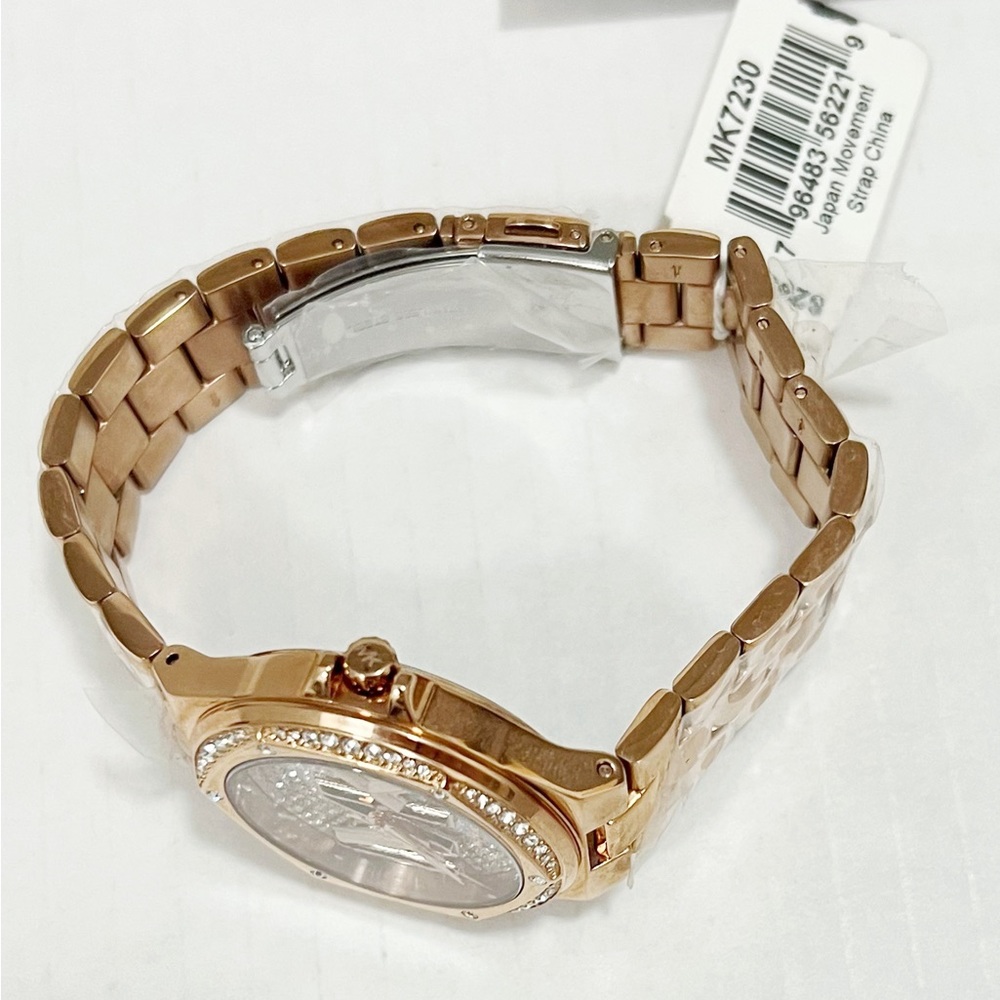New MICHAEL KORS Rose Gold Tone unisex Watch - Picture 6 of 7